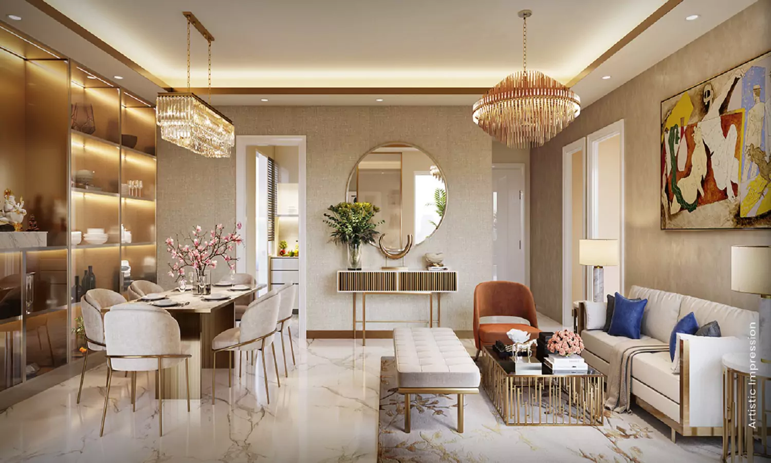 M3M Forestia West Manesar Interior Views